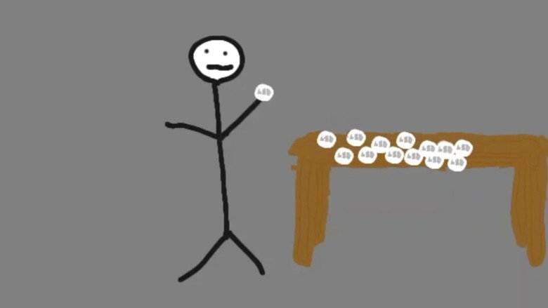 кадр из фильма A stick man's acid trip