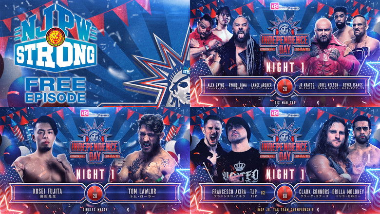 кадр из фильма NJPW STRONG Independence Day 2023 - Day 1