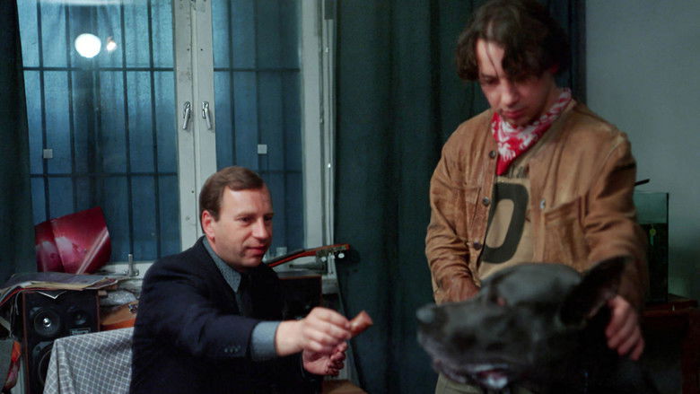 кадр из фильма Декалог, десять