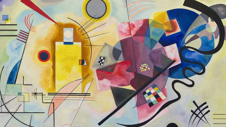 кадр из фильма Kandinsky : voir la musique, réinventer la peinture
