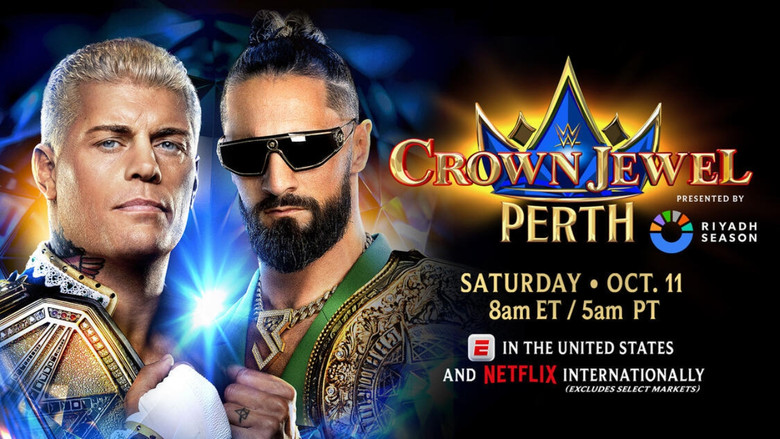 кадр из фильма WWE Crown Jewel 2025