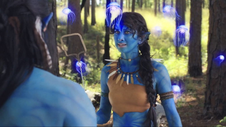 кадр из фильма Очень голодные игры