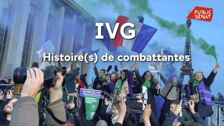 кадр из фильма IVG : Histoire(s) de combattantes