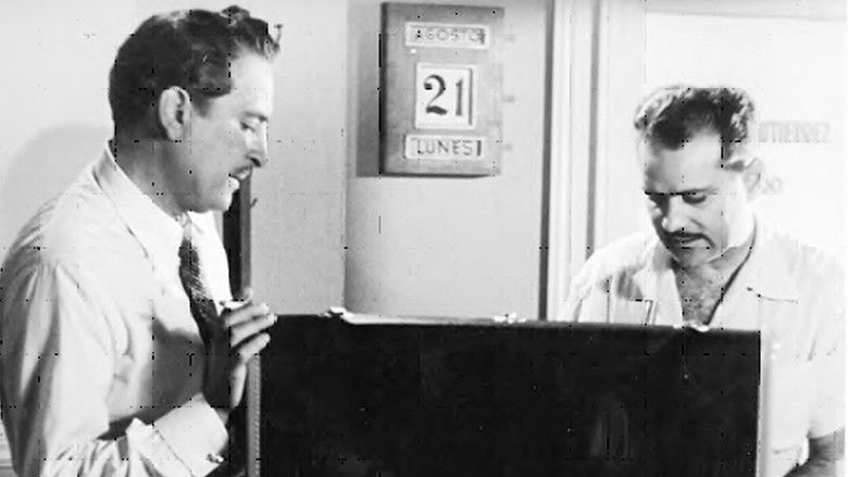 кадр из фильма Un extraño en la escalera