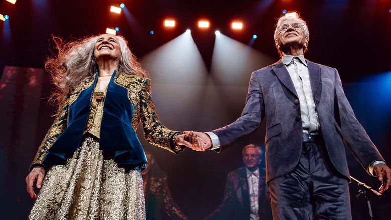 кадр из фильма Caetano e Bethânia Ao Vivo