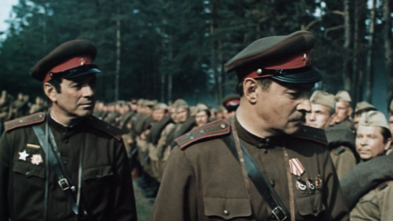 кадр из фильма Фронт за линией фронта