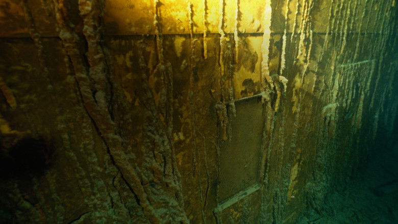 кадр из фильма Титаник: 20 лет спустя с Джеймсом Кэмероном