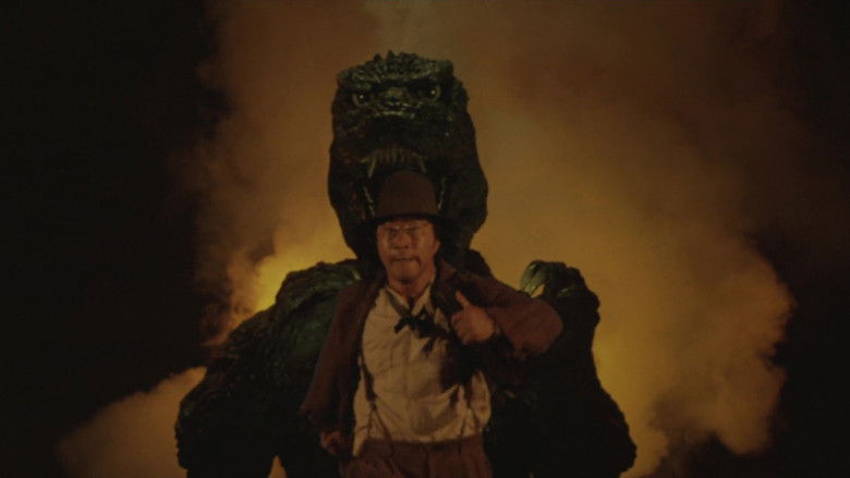 кадр из фильма Годзилла