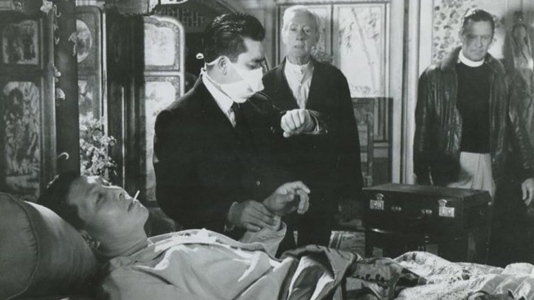 кадр из фильма Satan Never Sleeps