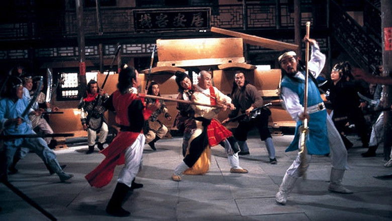 кадр из фильма Боец с шестом