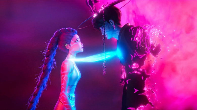 кадр из фильма Кейпоп-охотницы на демонов