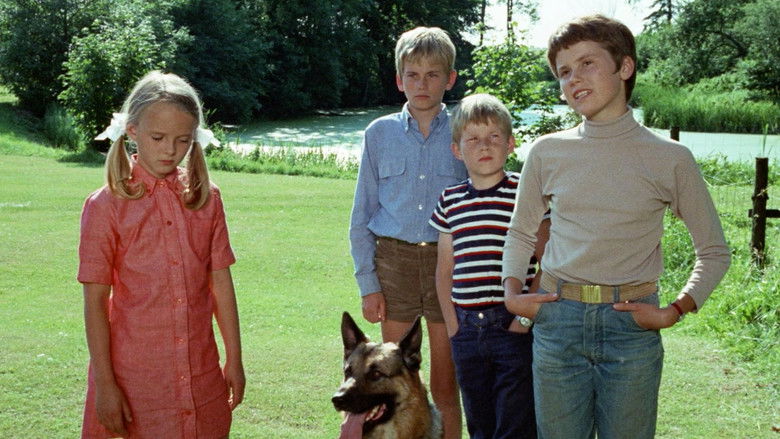 кадр из фильма De fem og spionerne