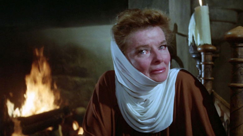 кадр из фильма Лев зимой