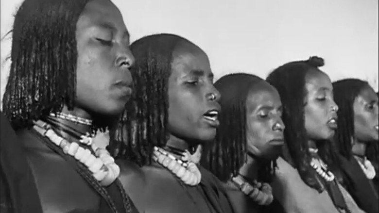 кадр из фильма Les statues meurent aussi