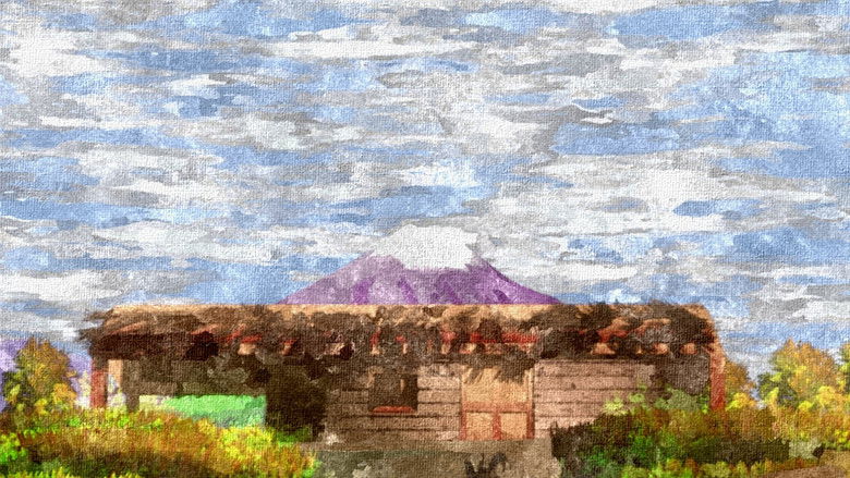 кадр из фильма El león y Misti