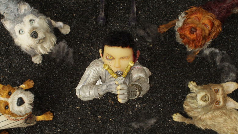 кадр из фильма Остров собак