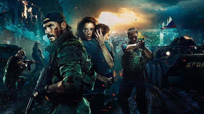 кадр из фильма Балканский рубеж