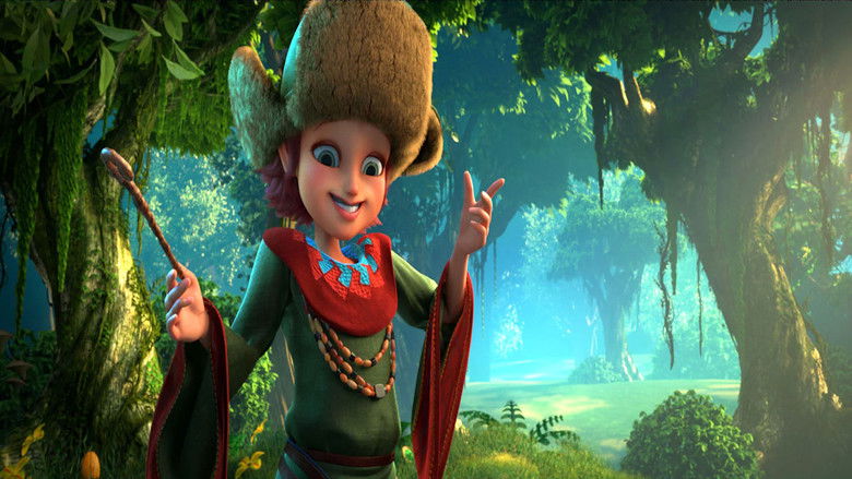 кадр из фильма Золушка и заколдованный принц