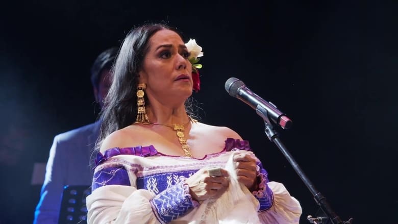 кадр из фильма El Grito: Lila Downs en el Teatro Macedonio Alcalá, con la Orquesta de Alejandro Díaz y la Compañía de Danza Costumbrista