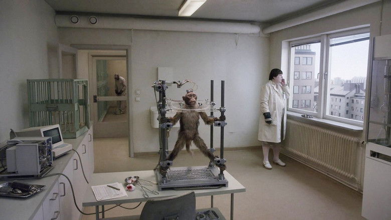 кадр из фильма Голубь сидел на ветке, размышляя о бытии