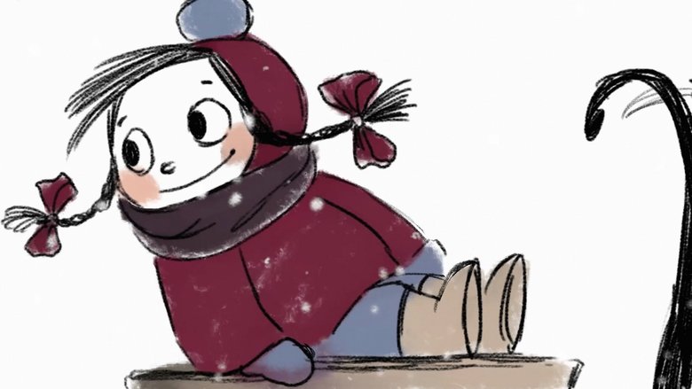 кадр из фильма Девочка, дракон и папа