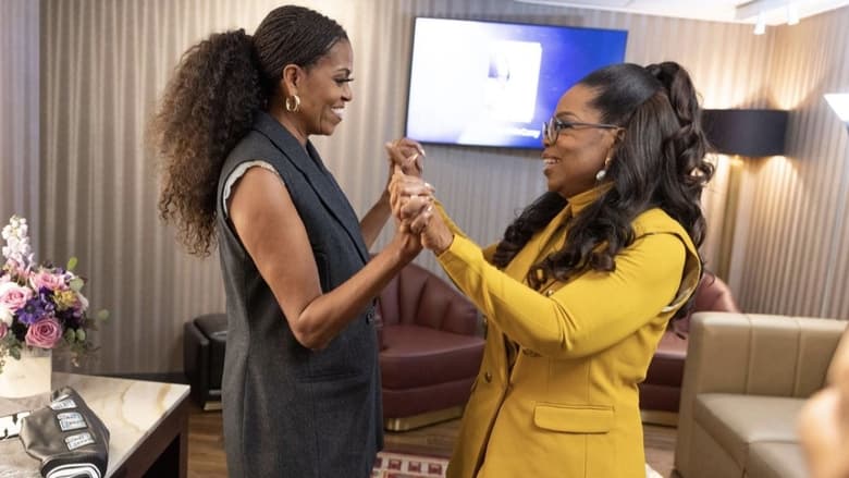 кадр из фильма The Light We Carry: Michelle Obama and Oprah Winfrey