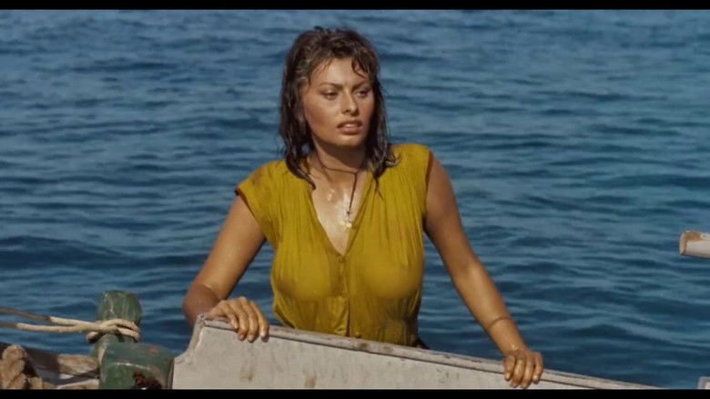 кадр из фильма Мальчик на дельфине