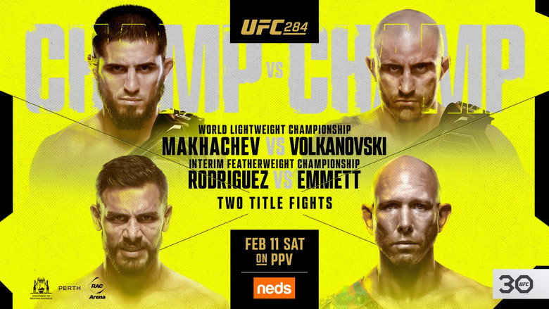 кадр из фильма UFC 284: Makhachev vs. Volkanovski