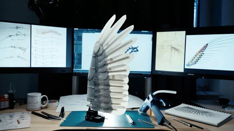 кадр из фильма Le rêve de Léonard : Les secrets du vol dans la nature