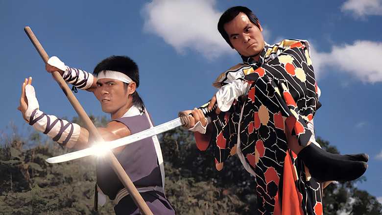 кадр из фильма Ниндзя против стражей Шаолиня