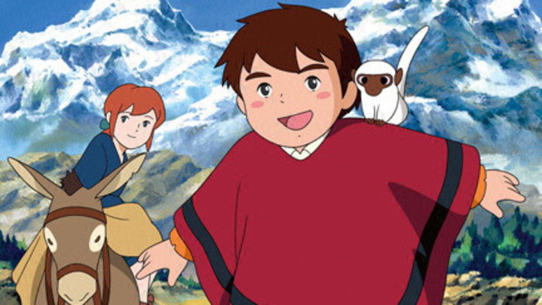 кадр из фильма 母をたずねて三千里