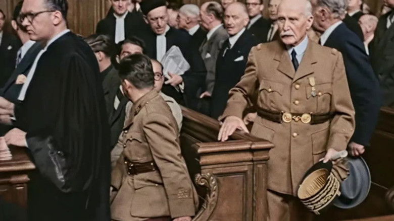 кадр из фильма La France de l'épuration, entre vengeance et justice