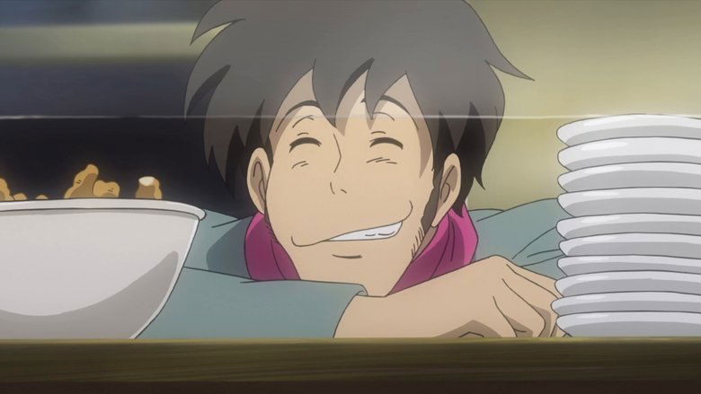 кадр из фильма Люпен III: Зеленый против Красного