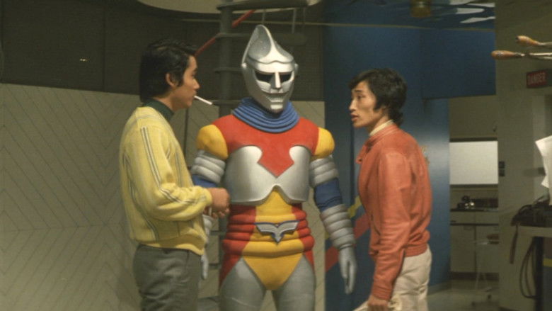 кадр из фильма Годзилла против Мегалона