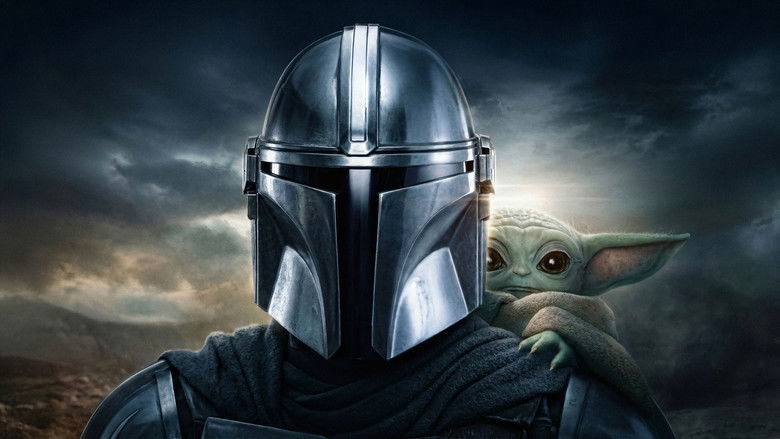 кадр из фильма Мандалорец и Грогу