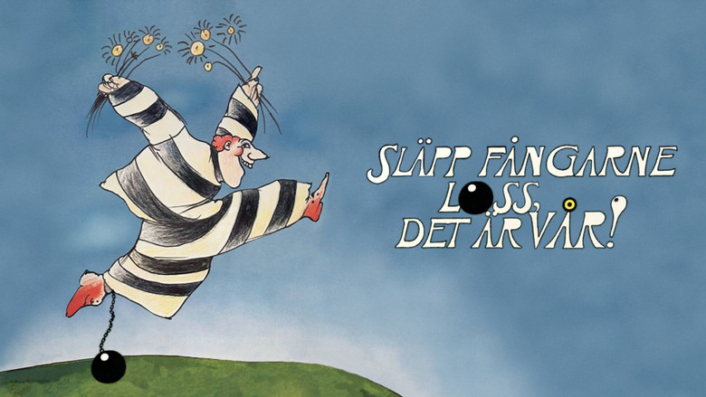 кадр из фильма Släpp fångarne loss - det är vår!