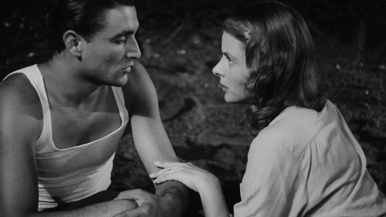 кадр из фильма Стромболи, земля Божья