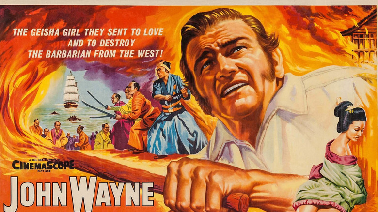 кадр из фильма The Barbarian and the Geisha