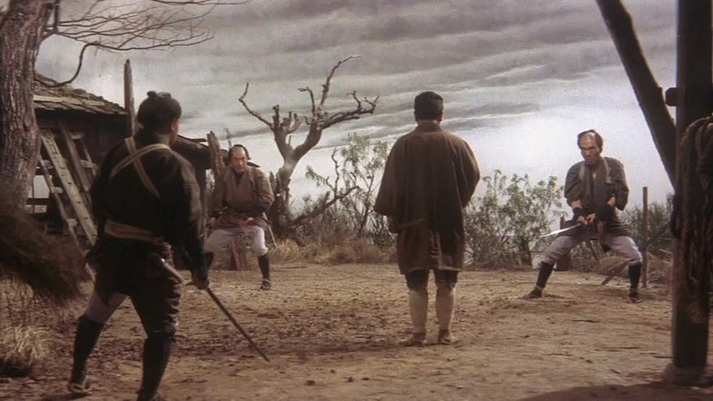 кадр из фильма Затоичи в пути