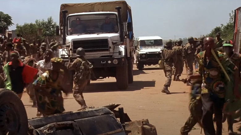 кадр из фильма Отель «Руанда»