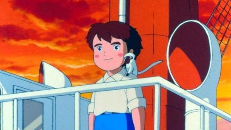 кадр из фильма 母をたずねて三千里