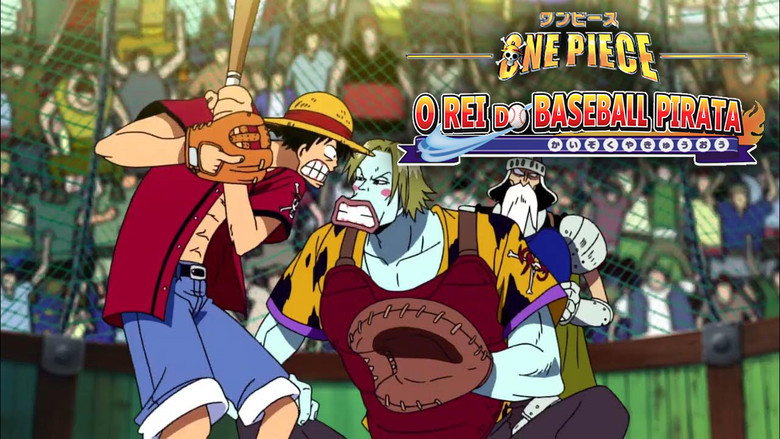 кадр из фильма Ван-Пис: Цельсь! Пиратские короли бейсбола