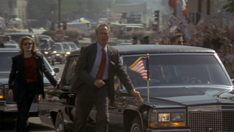 кадр из фильма На линии огня