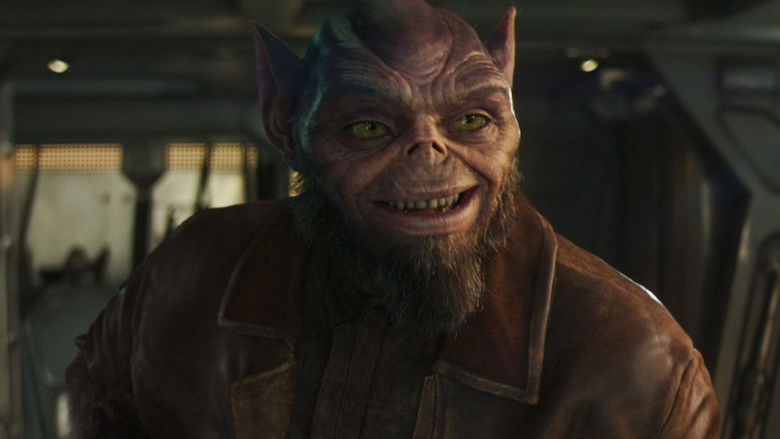 кадр из фильма Мандалорец и Грогу