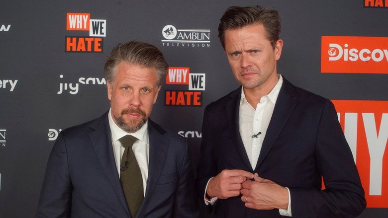 кадр из фильма Filip och Fredrik träffar Steven Spielberg - i en minut