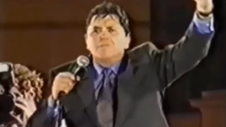 кадр из фильма La vida pública de Alan García (Metadocumental)