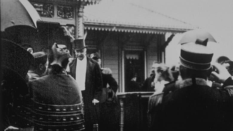 кадр из фильма Arrivée de M. le président à Saint-Pétersbourg