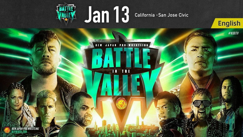кадр из фильма NJPW Battle in the Valley 2024