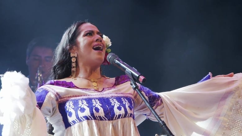 кадр из фильма El Grito: Lila Downs en el Teatro Macedonio Alcalá, con la Orquesta de Alejandro Díaz y la Compañía de Danza Costumbrista