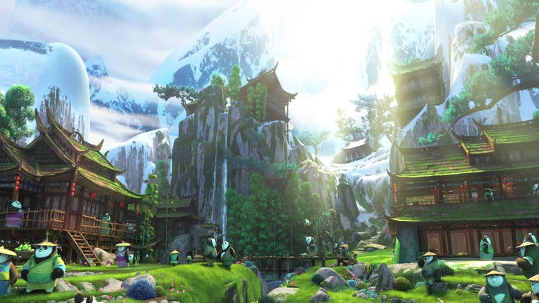 кадр из фильма Кунг-фу Панда 3